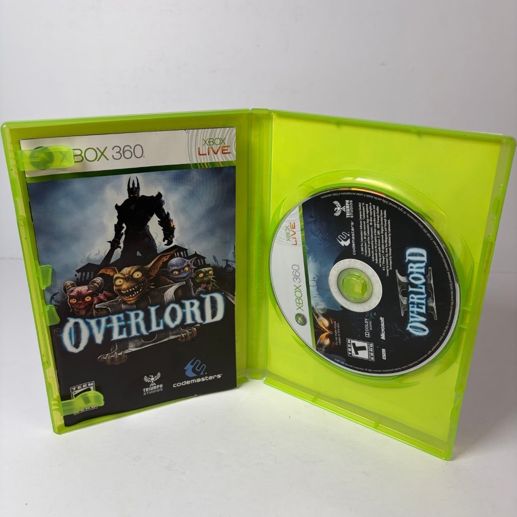 Overlord II Xbox 360 Codemasters Triumph Studios NTSC Complete with Manual