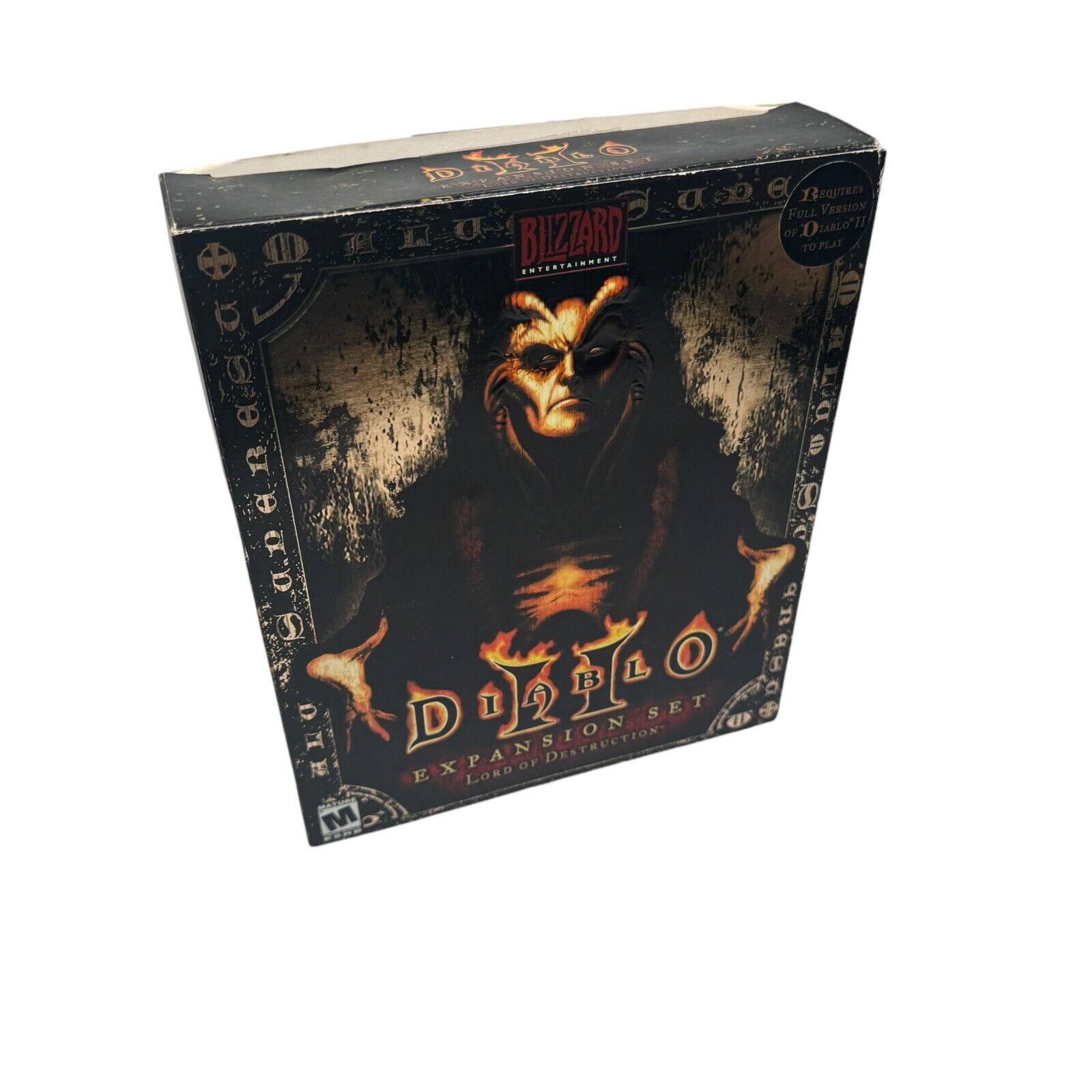 Diablo II Lord of Destruction Expansion Set PC Big Box Complete CIB Blizzard