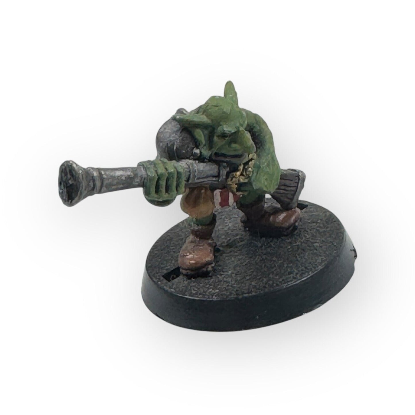 Warhammer 40K Rogue Trader Gretchin Armed with a Blunderbuss 1 Painted Figure