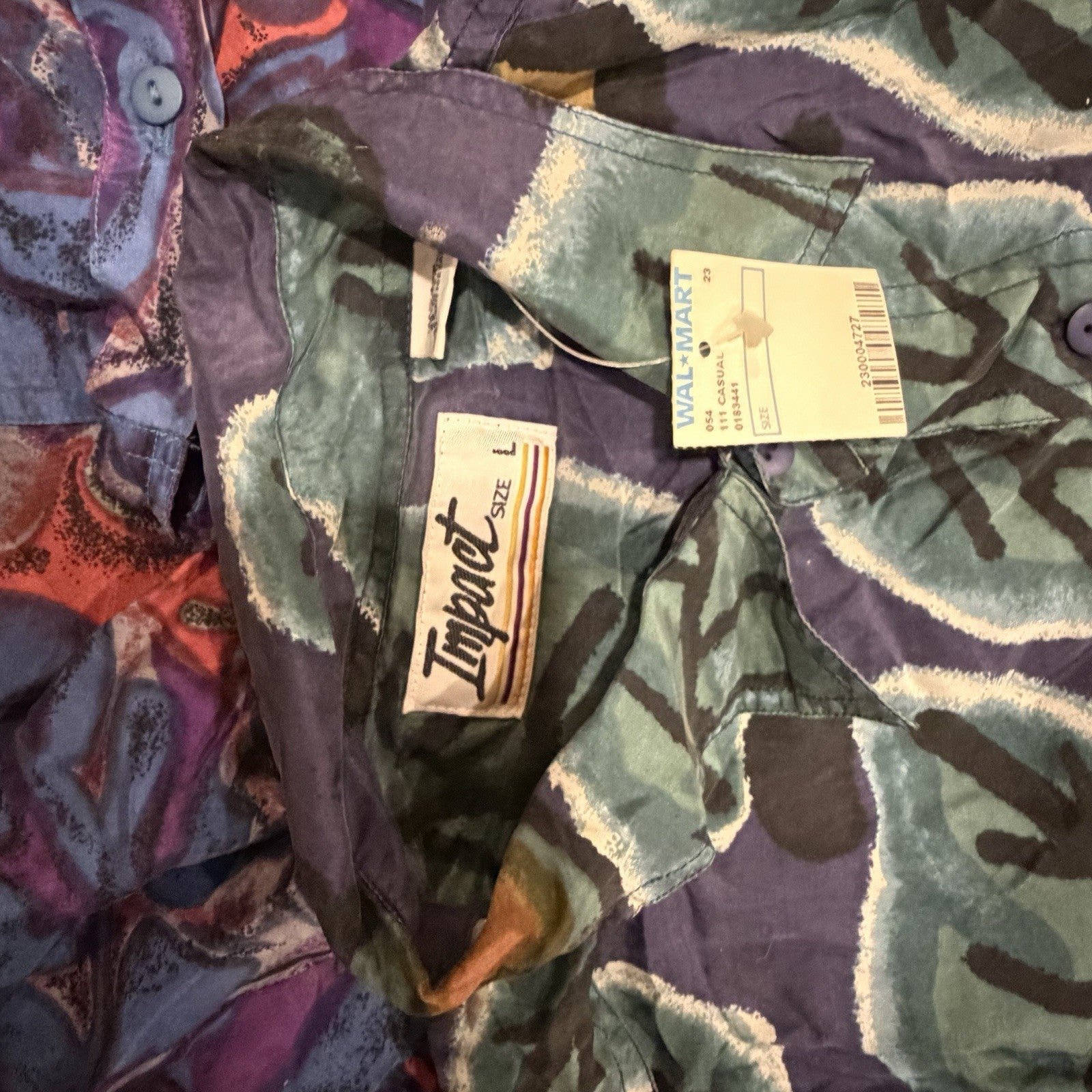 April Fool 1988 Hair Metal Band Promo Photo Silk Shirts & Jeans Stefano Impact