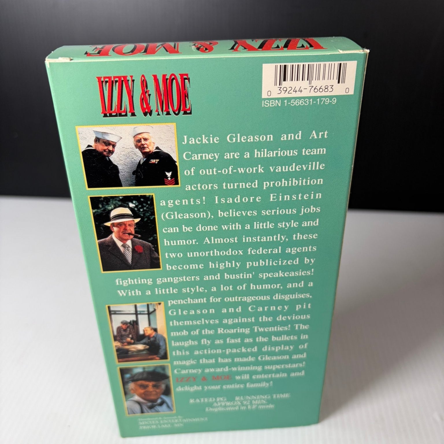 Izzy & Moe VHS 1985 Comedy Out-of-Work Vaudeville MNTEX Entertainment