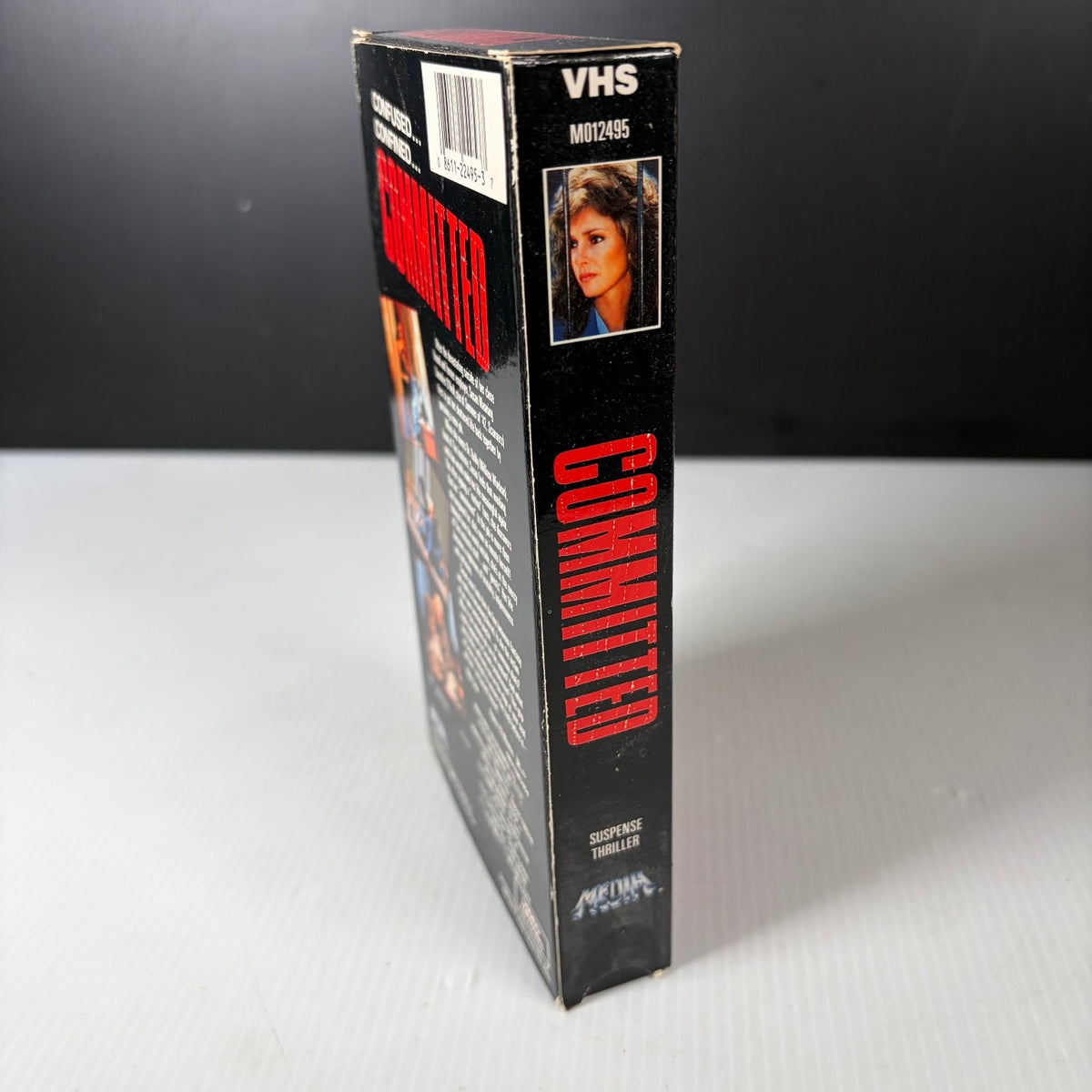 Committed VHS 1991 Suspense Thriller Jennifer O'Neill Media Home Entertainment
