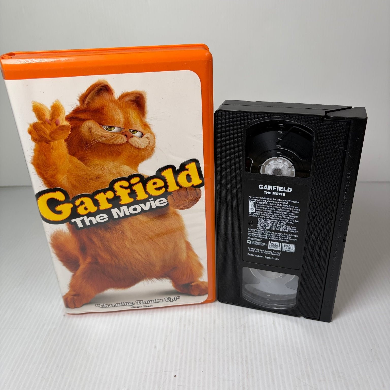 Garfield The Movie VHS 2004 Family Comedy Live Action 20th Century Fox