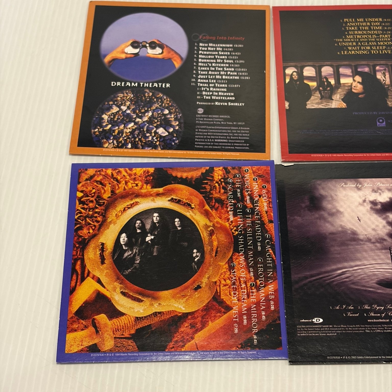 Dream Theater CD Lot Falling Into Infinity Images & Words Awake Train of Thought