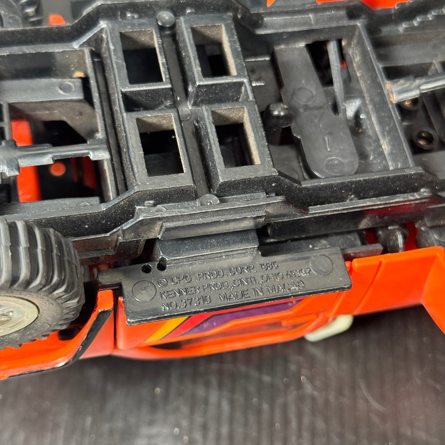 Vintage Kenner M.A.S.K. Pirahna Sidecar & Firecracker Truck Vehicle Incomplete