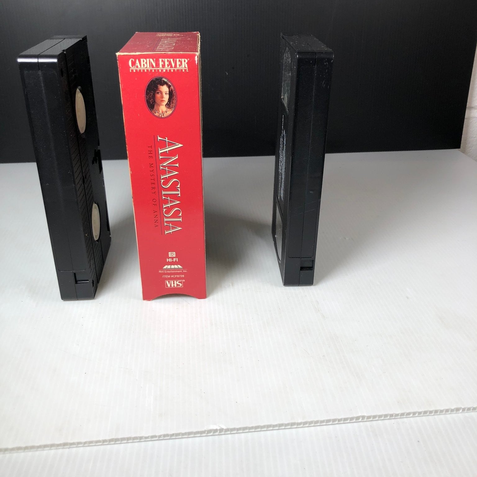 Anastasia VHS 1986 Drama 2-Part Set Cabin Fever Entertainment