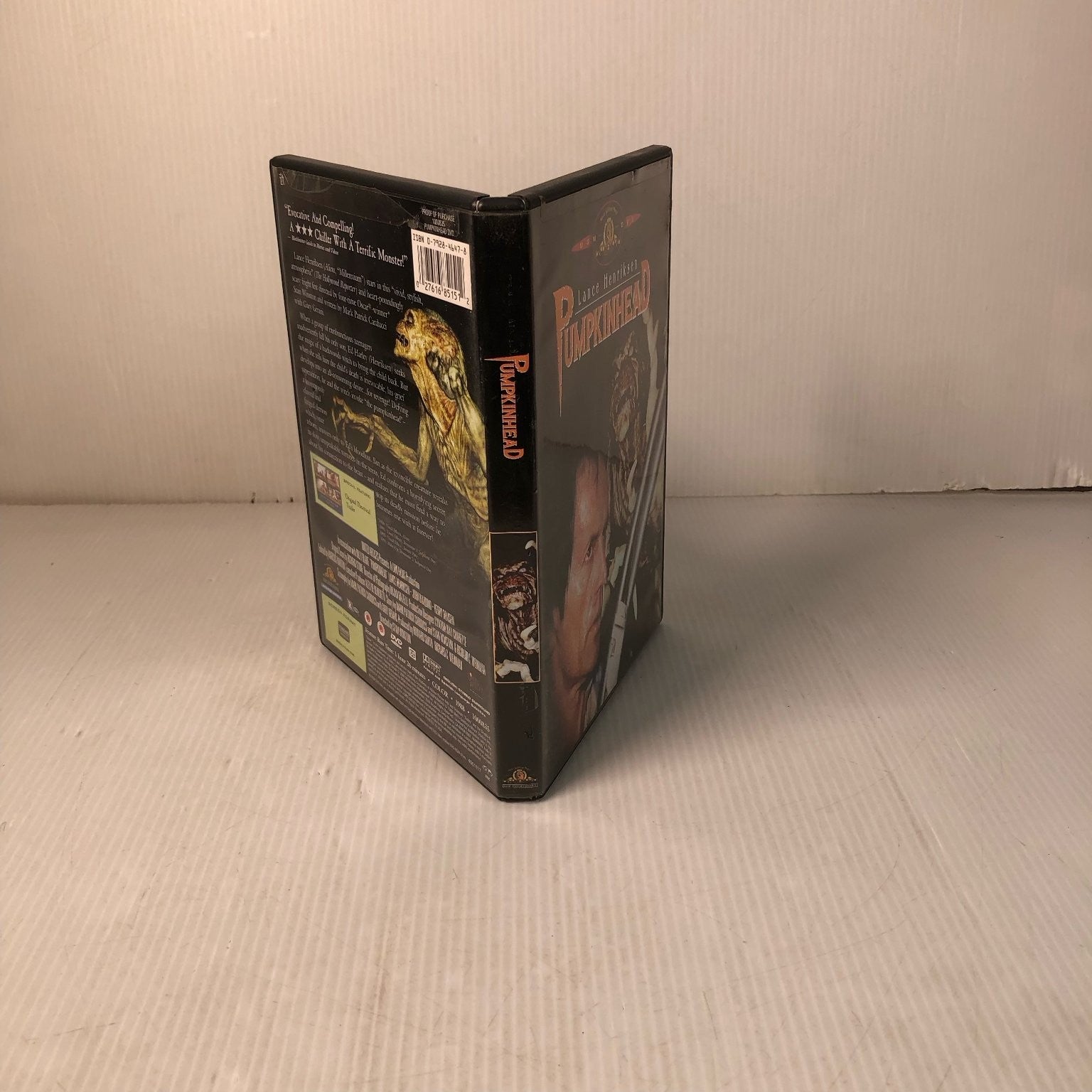 Pumpkinhead DVD 2000 Lance Henriksen Stan Winston Cult Classic Horror Film