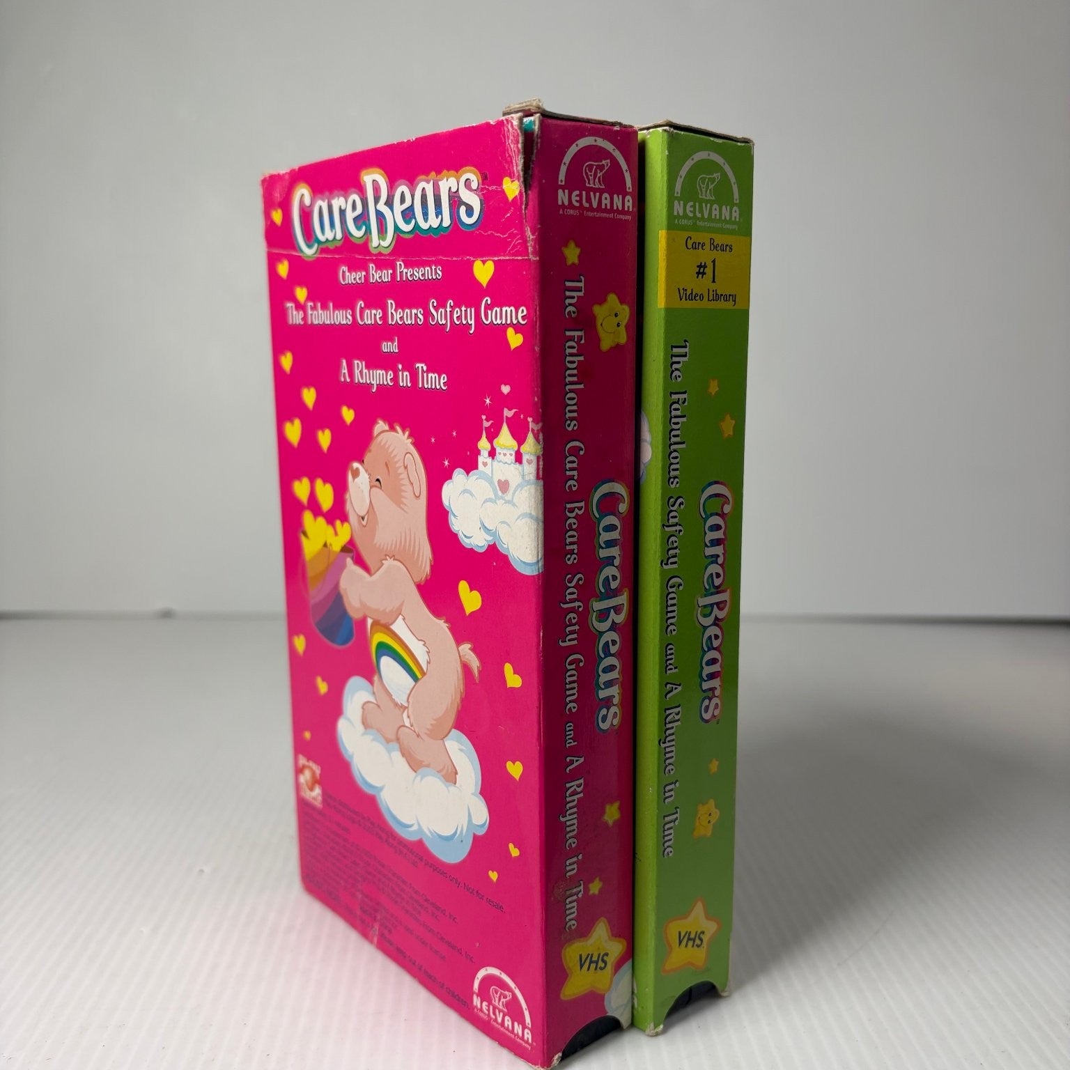Fabulous Care Bears Safety Game VHS 2004 Kids Animated Cartoon Promo Nelvana