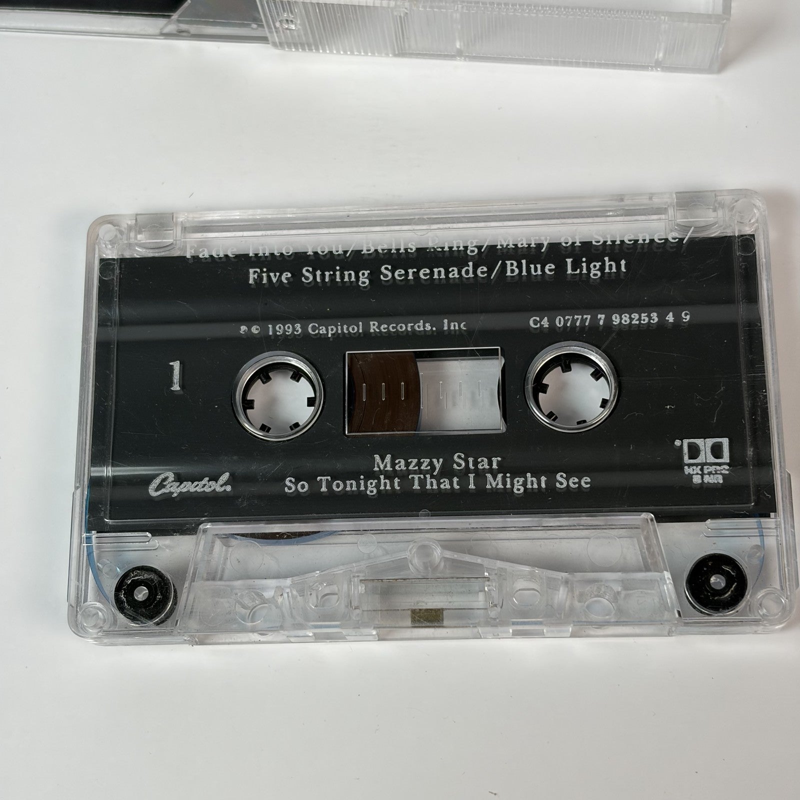 Mazzy Star - So Tonight That I Might See Cassette Tape Capitol Records 1993 VG