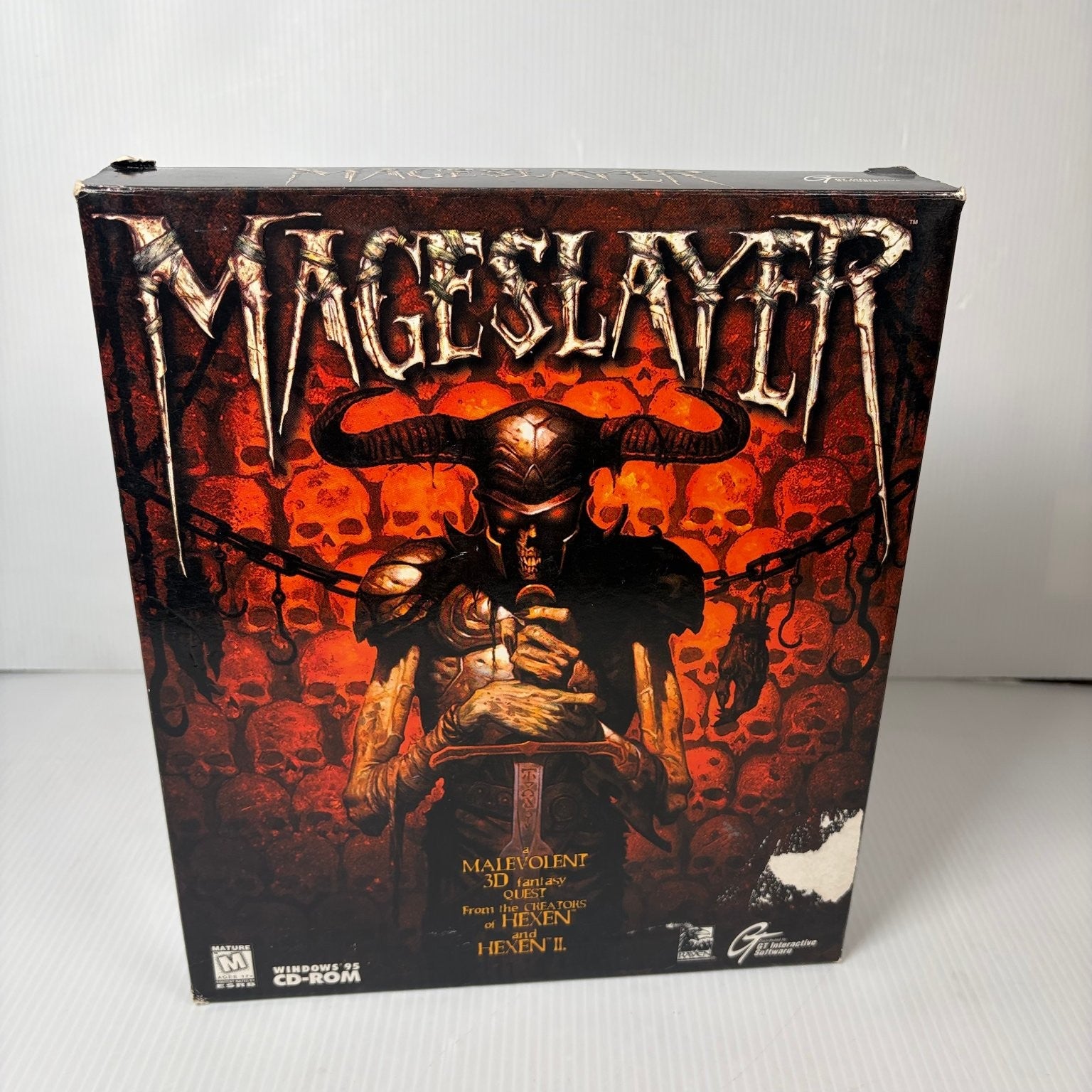 MageSlayer Windows 95 PC Bog Box Game Complete Raven Software GT Interactive