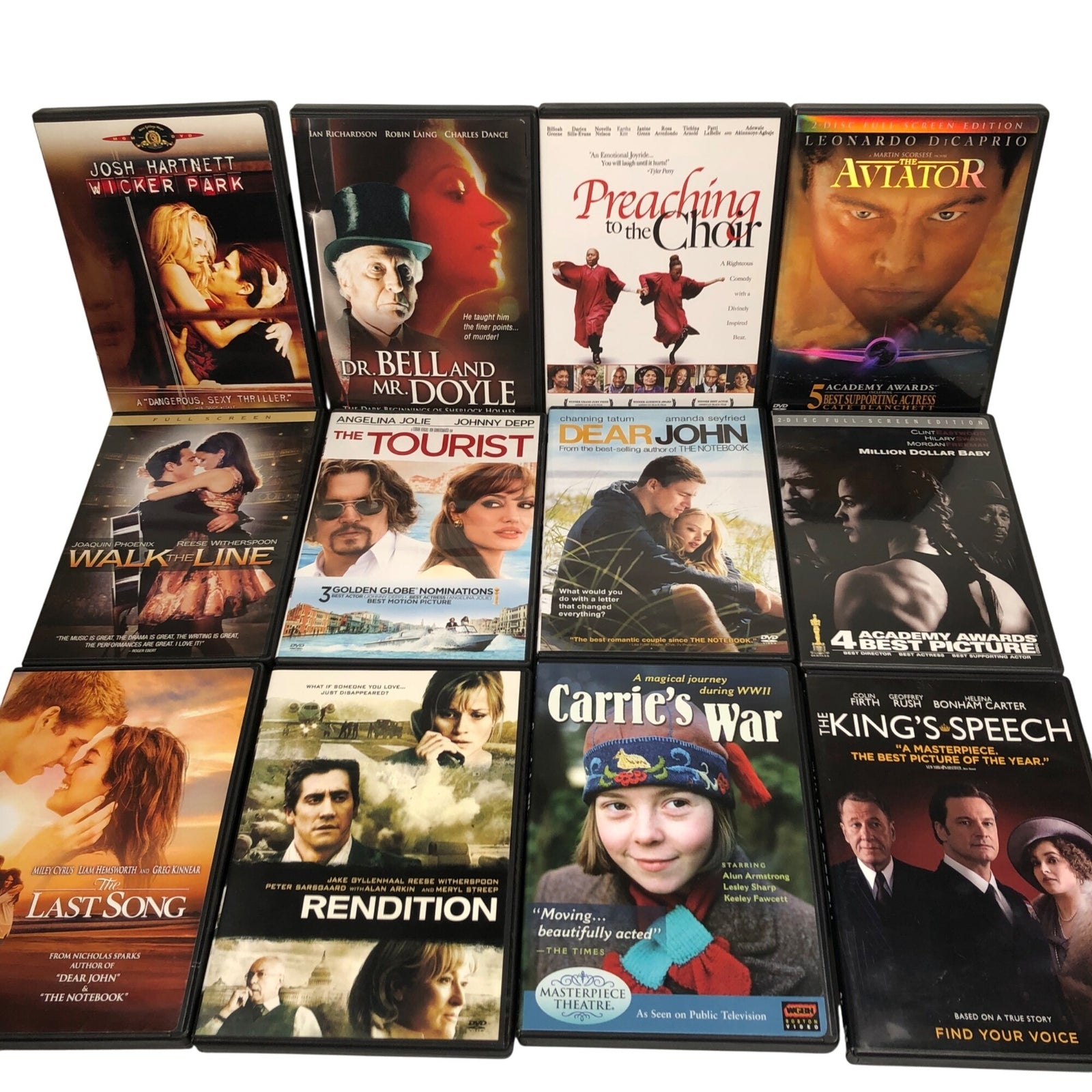 Lot Of 16 Drama DVD Movies Once Upon A Time In The West, Public Enemies & More