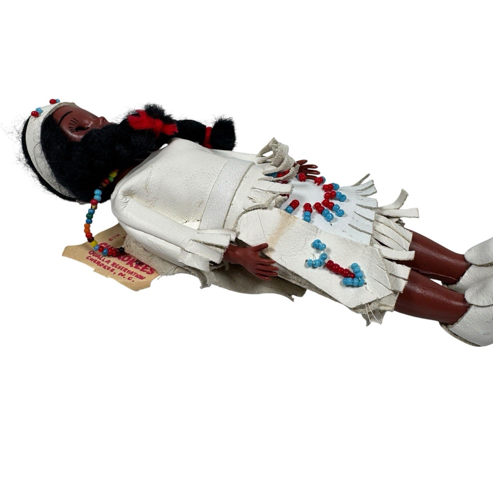 6” Vintage Doll Original Tag Made by the Cherokees 6232