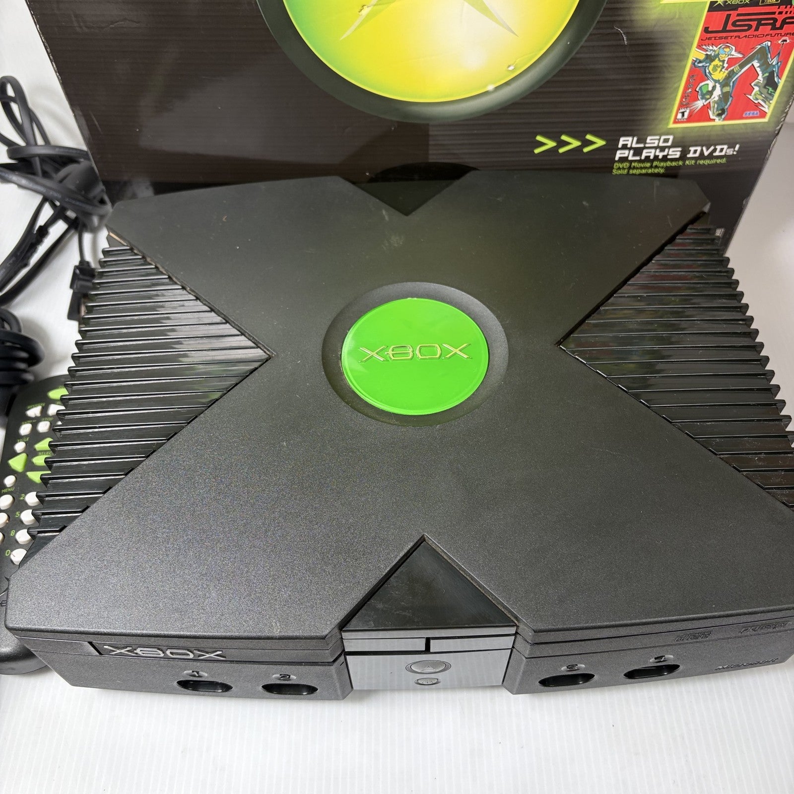 Microsoft Xbox Original Console System in Original Box Tested & Working