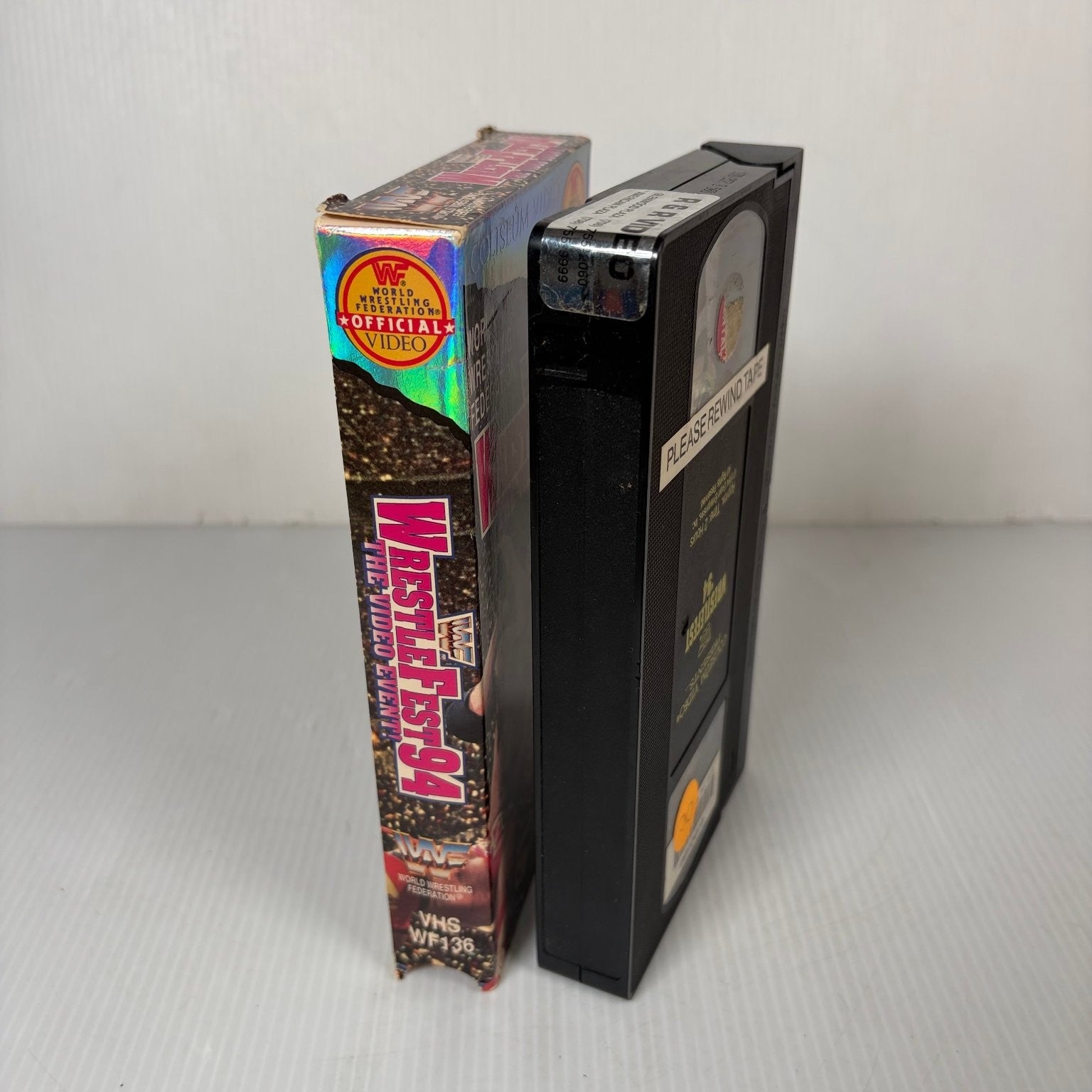 WWF WrestleFest '94 VHS 1994 Wrestling Coliseum Video Official