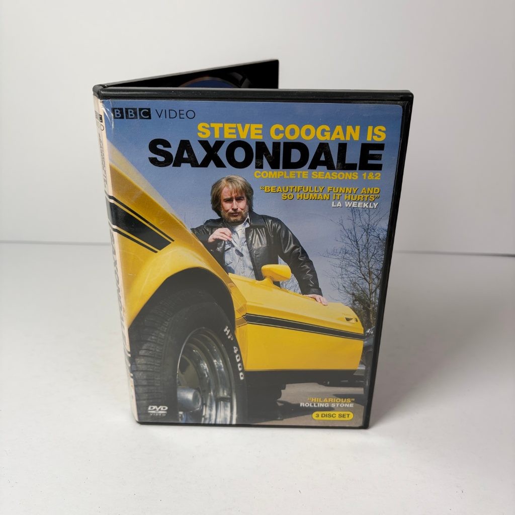 Saxondale Complete Seasons 1 & 2 DVD Steve Coogan BBC Video 3 Disc Set