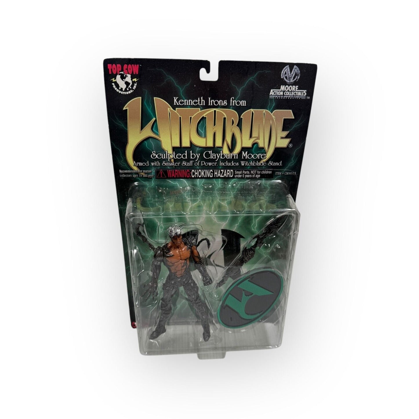 Witchblade Kenneth Irons 1998 Comics Moore Collectibles Top Cow Action Figure