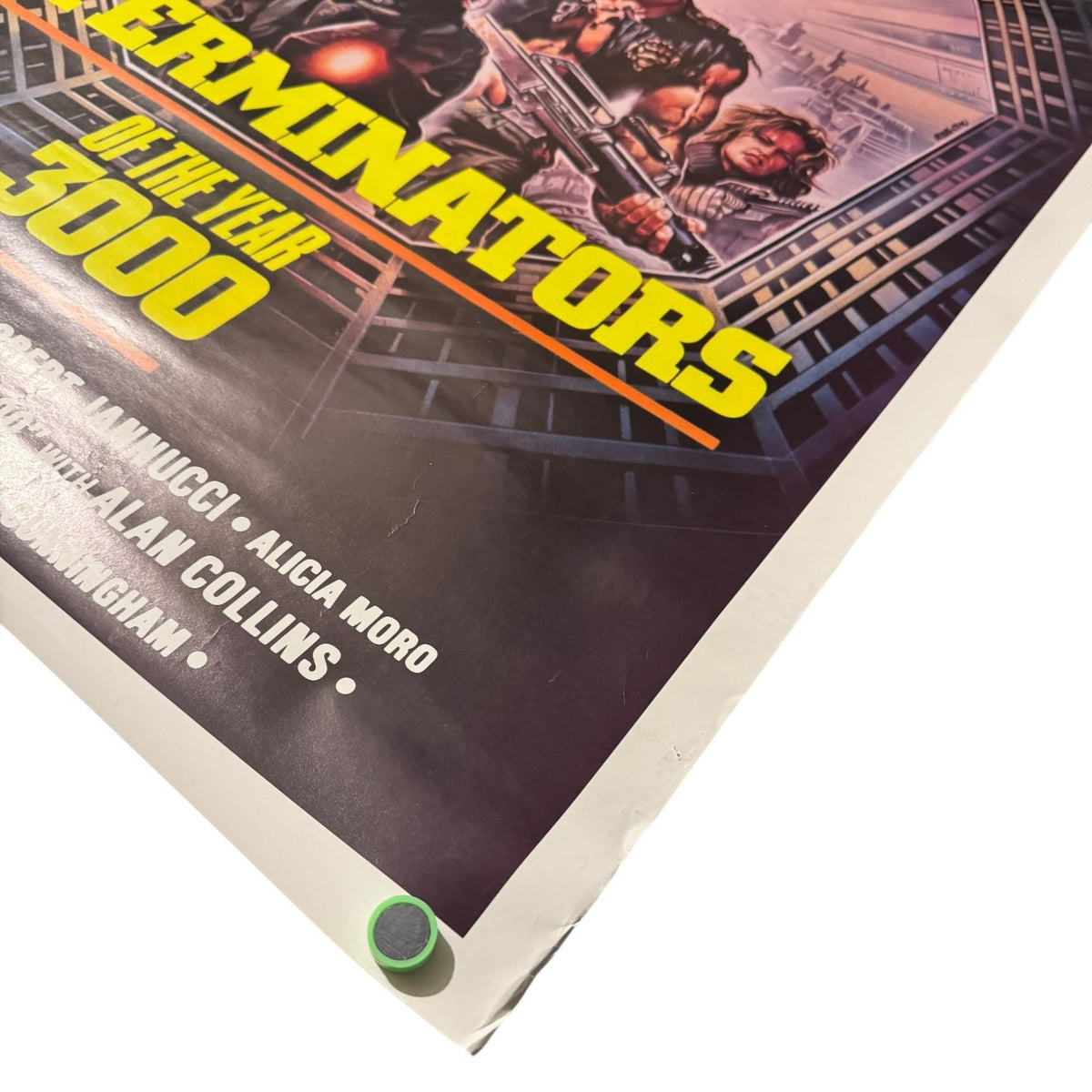 Exterminators of the Year 3000 1983 One-Sheet Movie Store Poster Sci-Fi Action