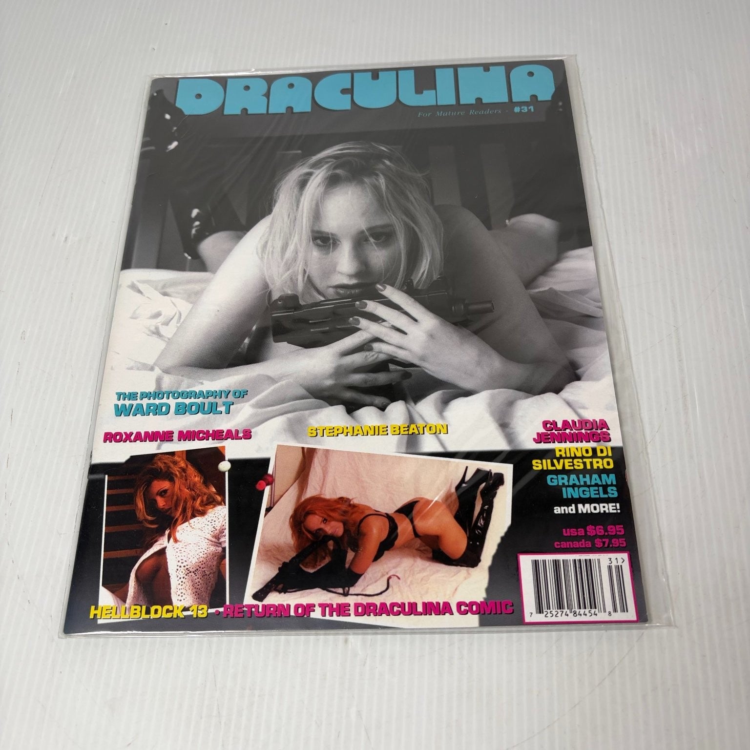 Draculina Magazine #31 Ward Boult Photography Comic Horror Cult Fan Zine