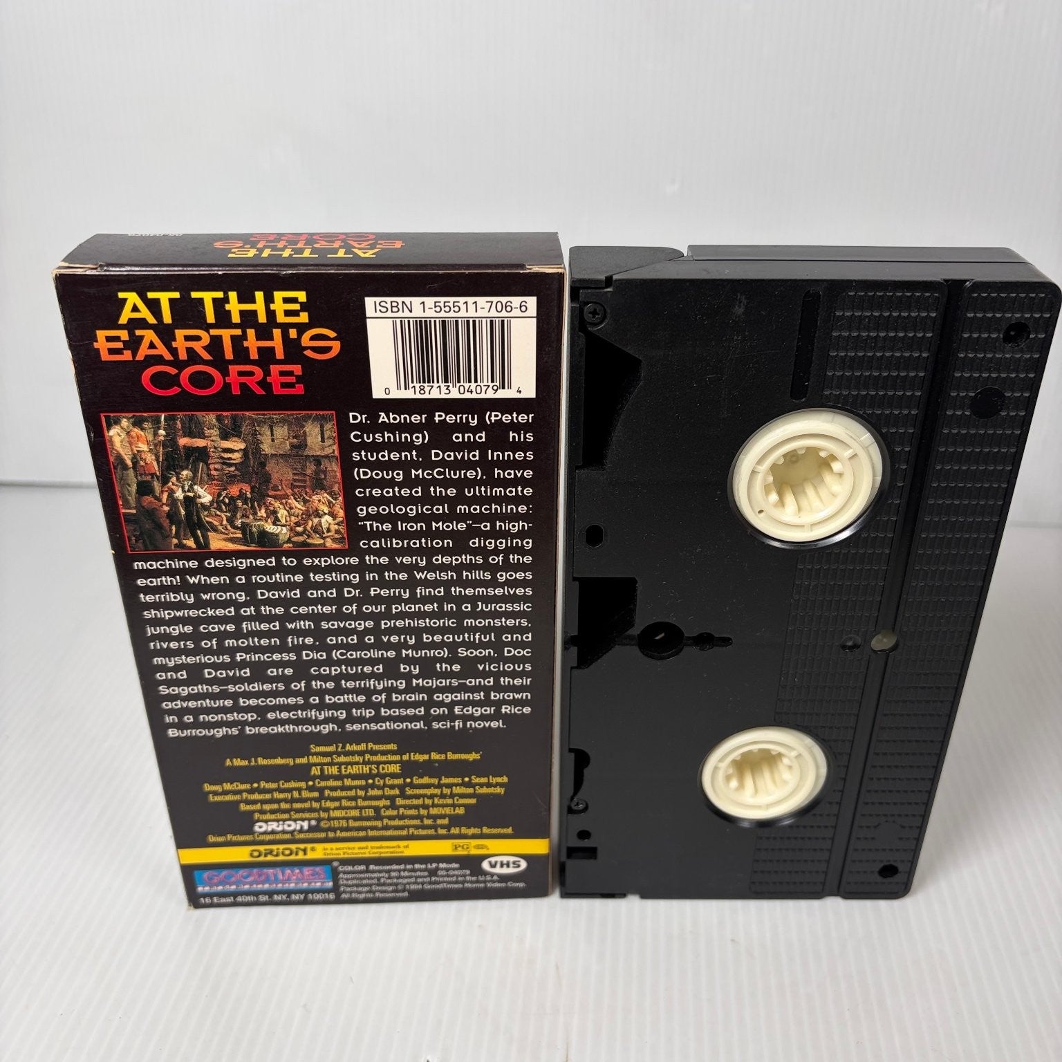 At the Earth's Core VHS 1976 Sci-Fi Classic GoodTimes Home Video
