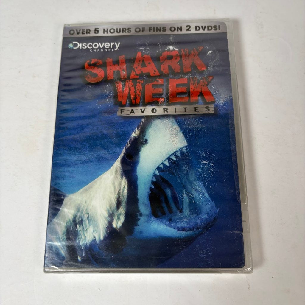 Shark Week Favorites DVD Discovery Channel 2 Disc Set Sealed Dirty Jobs 2011