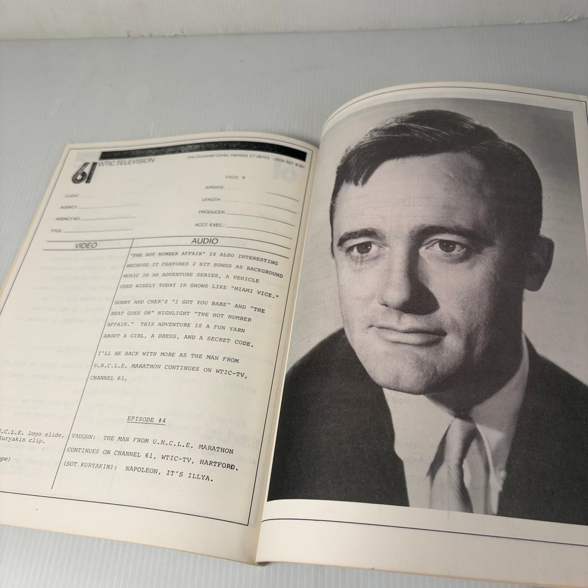 The U.N.C.L.E. Files The Deadly Quest Magazine Robert Vaughn Napoleon Spy TV