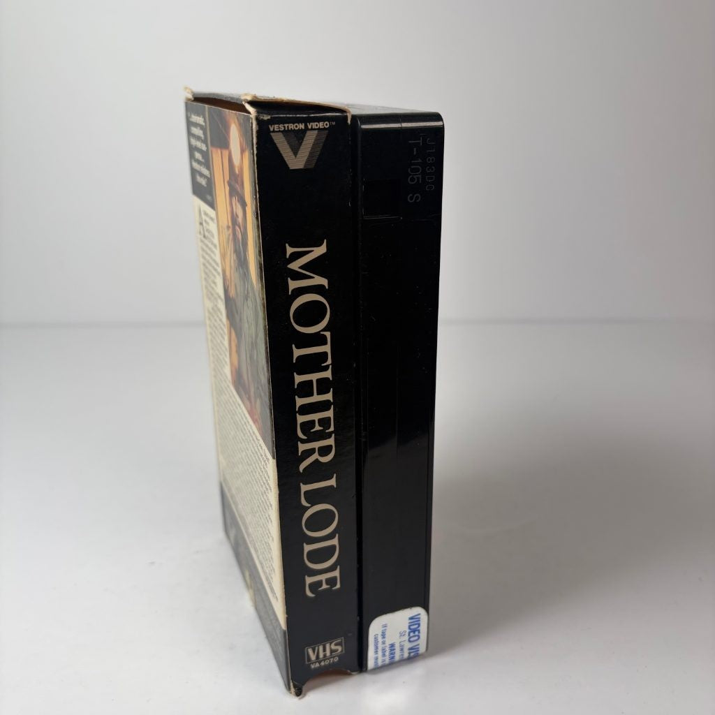 Mother Lode VHS Vestron Video 1983 Charlton Heston Kim Basinger Adventure