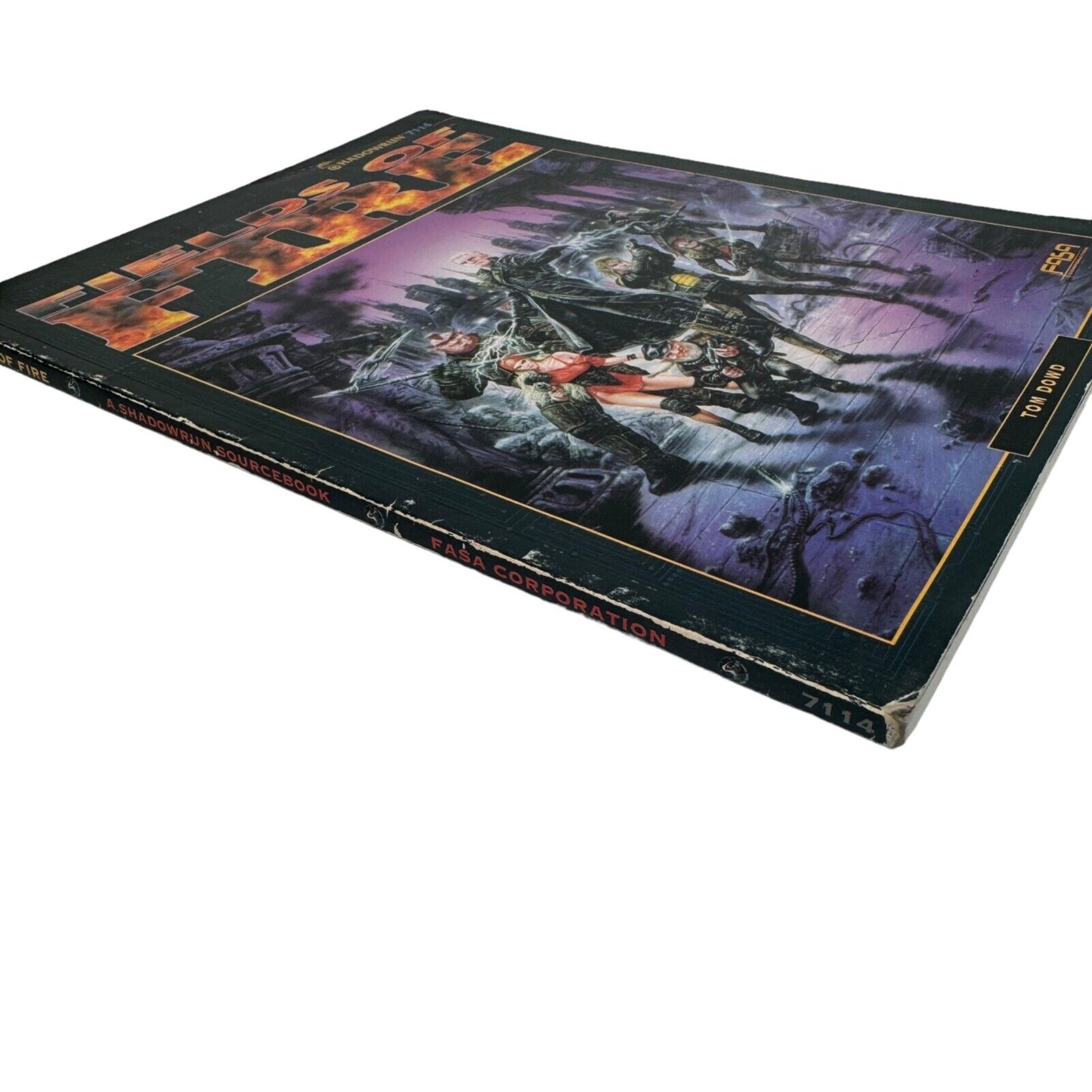 FASA Corporation Shadowrun RPG Sourcebook 7114 Fields Of Fire 1994