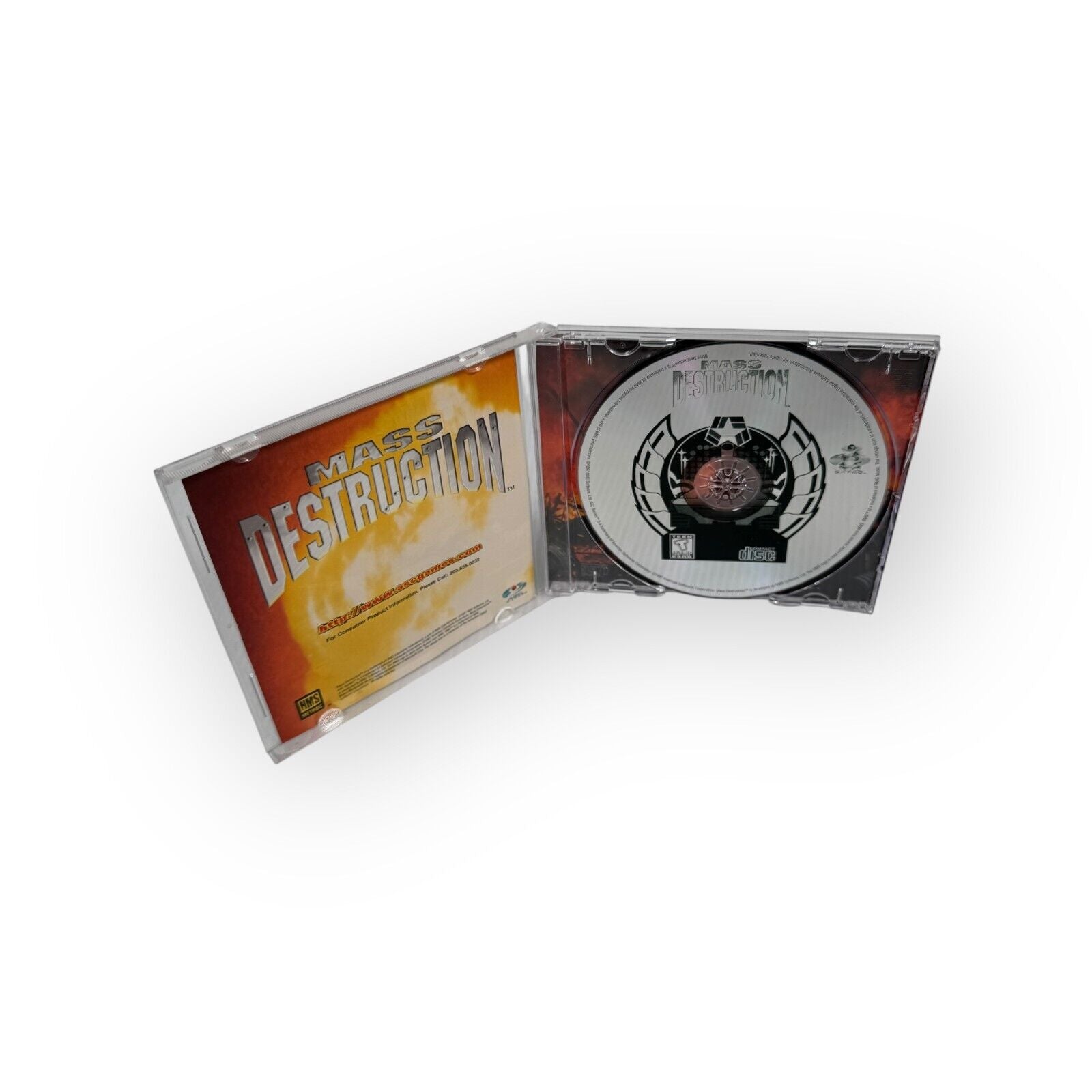 Mass Destruction PC Game in Jewel Case 1997 ASC Games VTG Tank Game