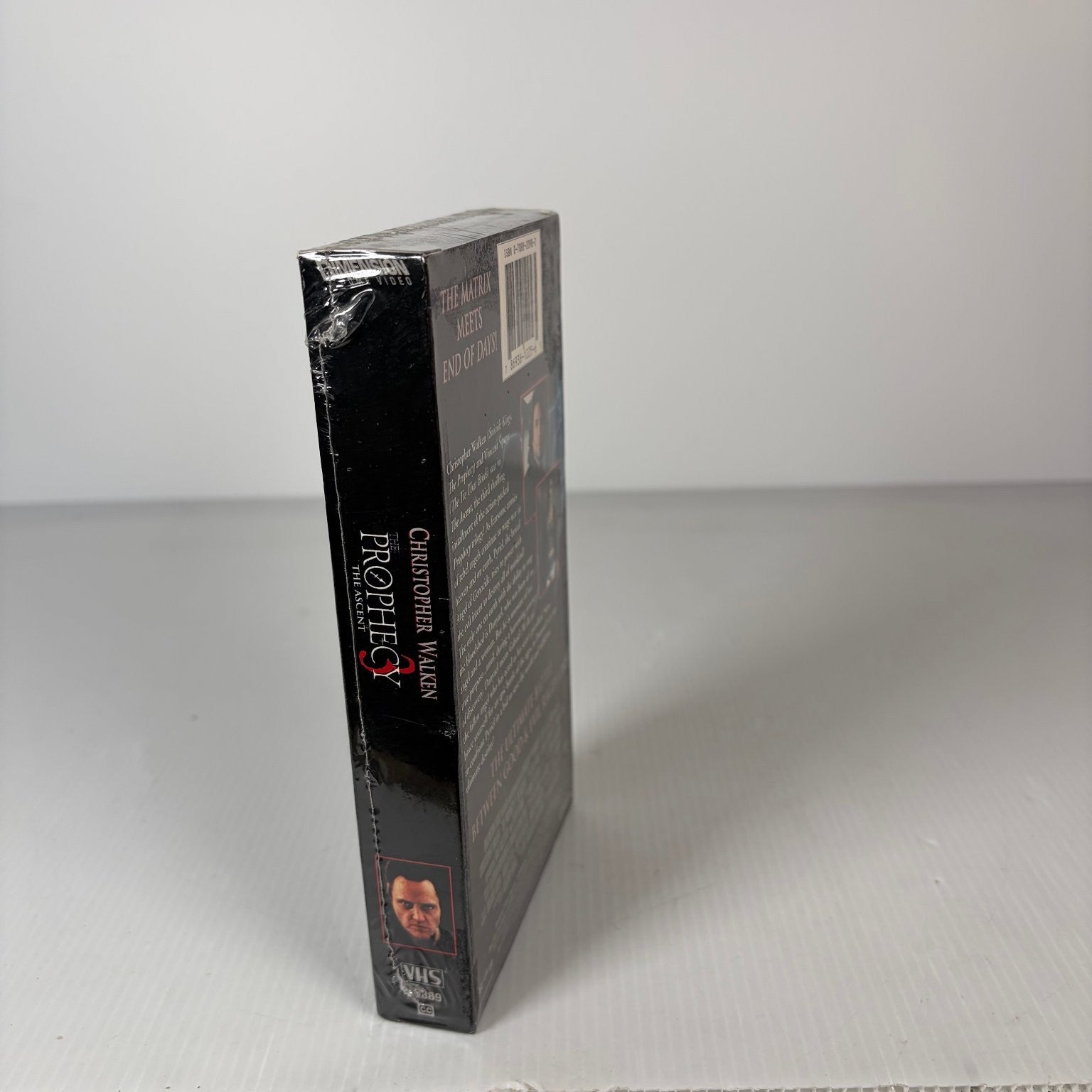 The Prophecy 3: The Ascent VHS 2000 Horror Christopher Walken Dimension Sealed