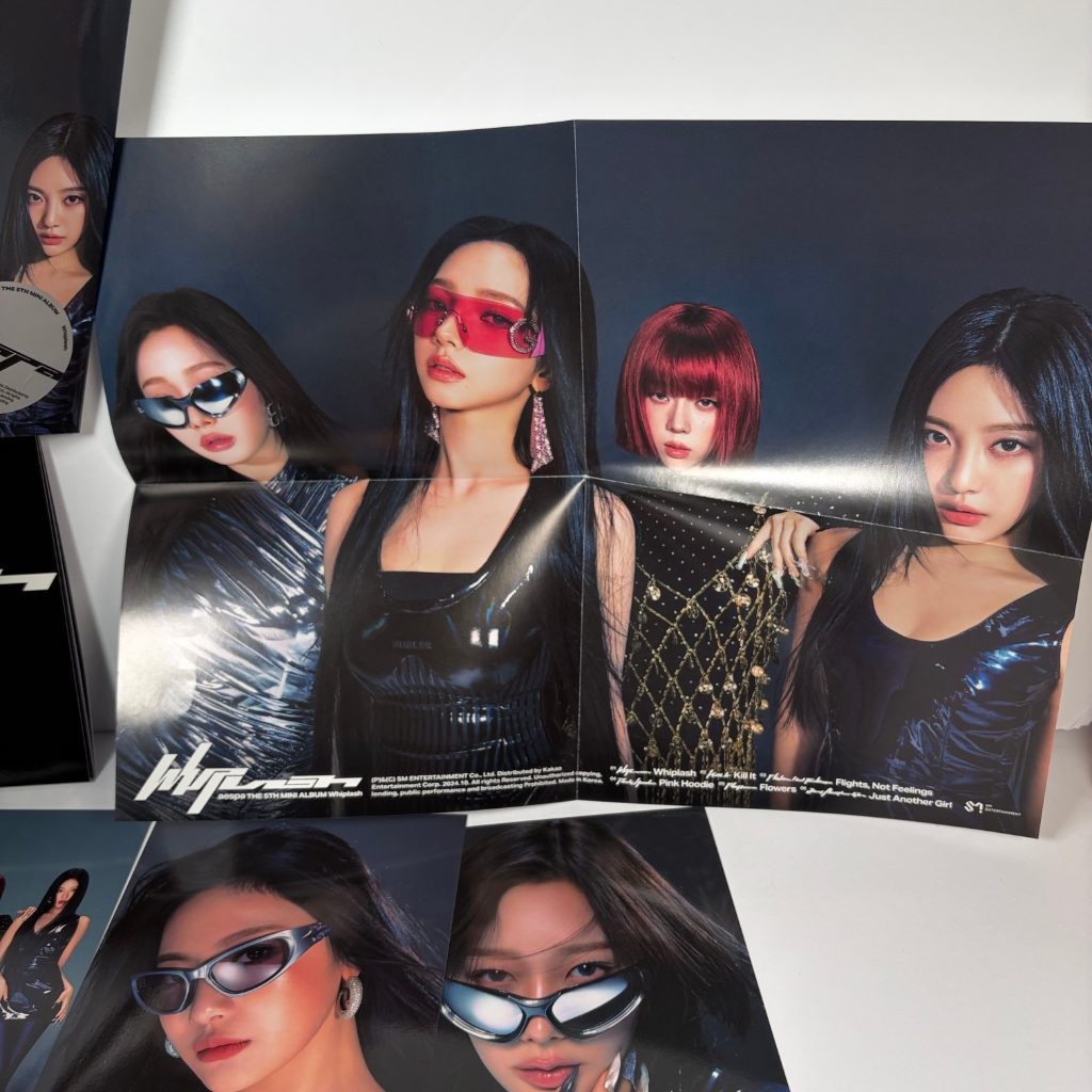 aespa Whiplash The 5th Mini Album CD Photobook Poster Postcards Target Exclusive