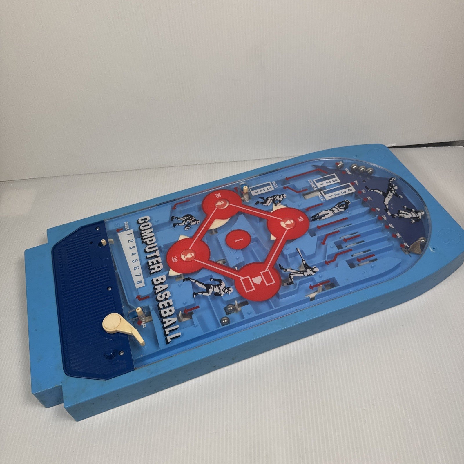 Vintage 1976 Computer Baseball Game By Epoch Playthings Pinball AS IS Read Desc