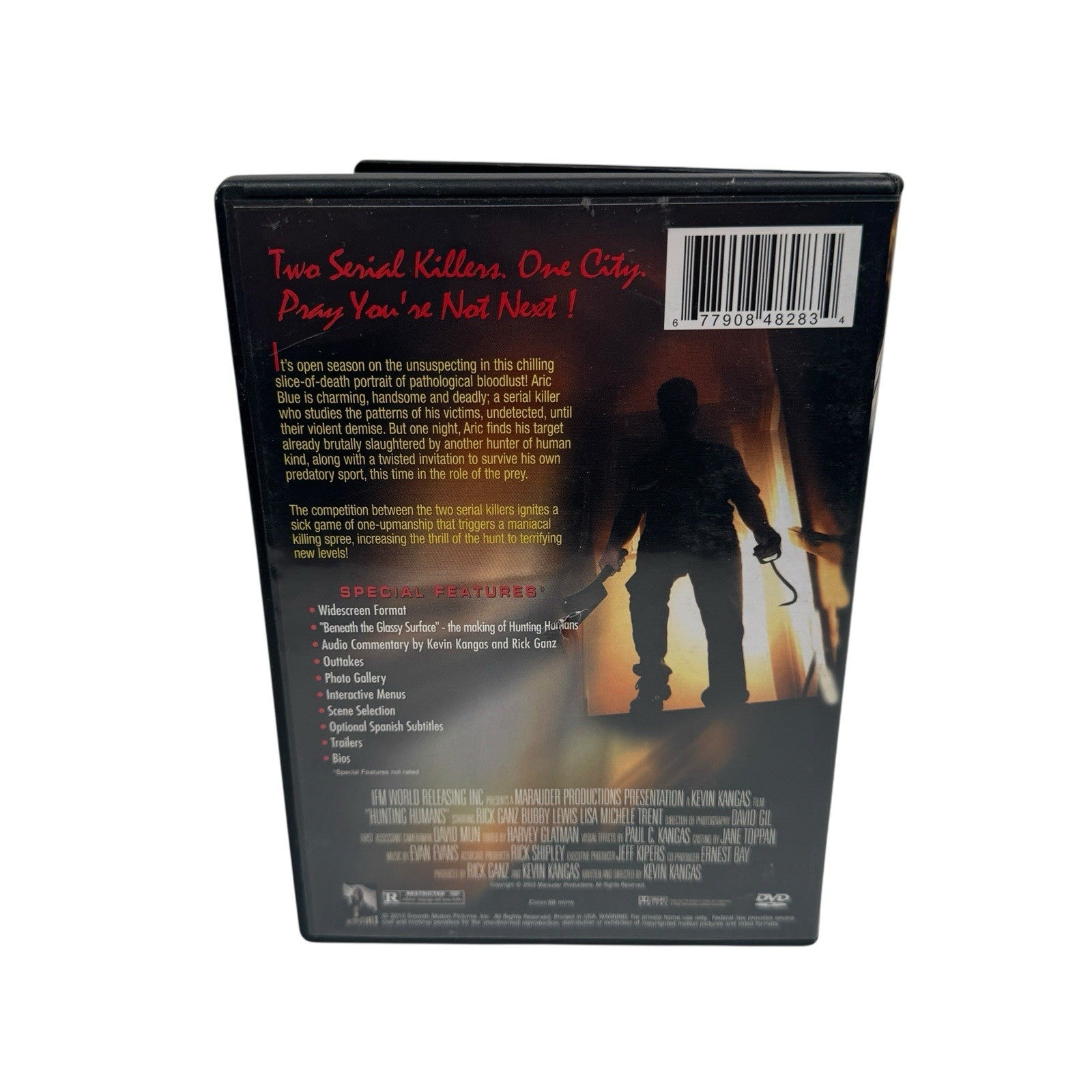 Hunting Humans Horror Movie DVD