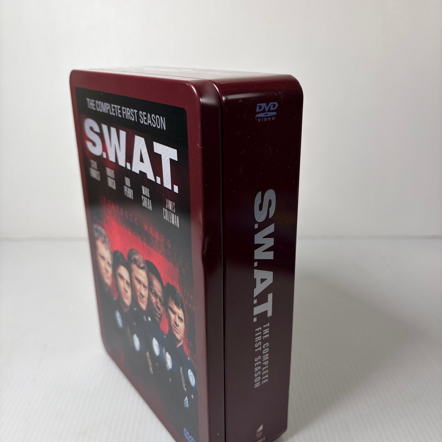 S.W.A.T. The Complete First Season DVD 2003 Collector's Tin Robert Urich