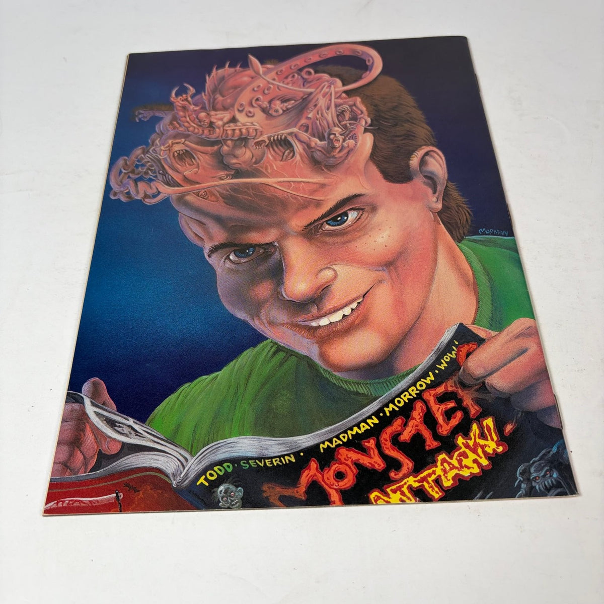 Monsters Attack! July 1990 Jason Voorhees Horror Magazine Severin Art