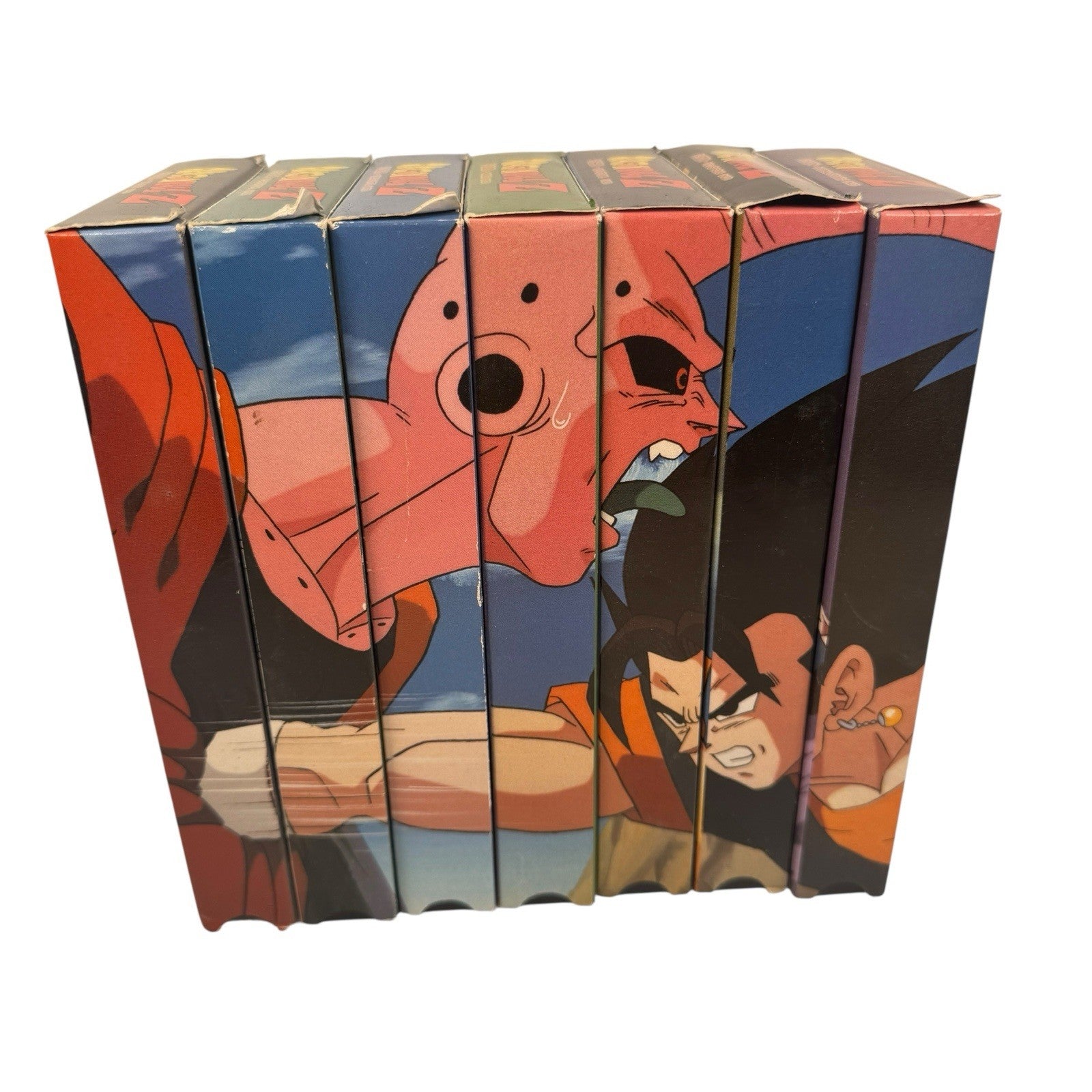 Dragon Ball Z FUSION Saga VHS Complete Set UNCUT Rare Collectible DBZ Tape