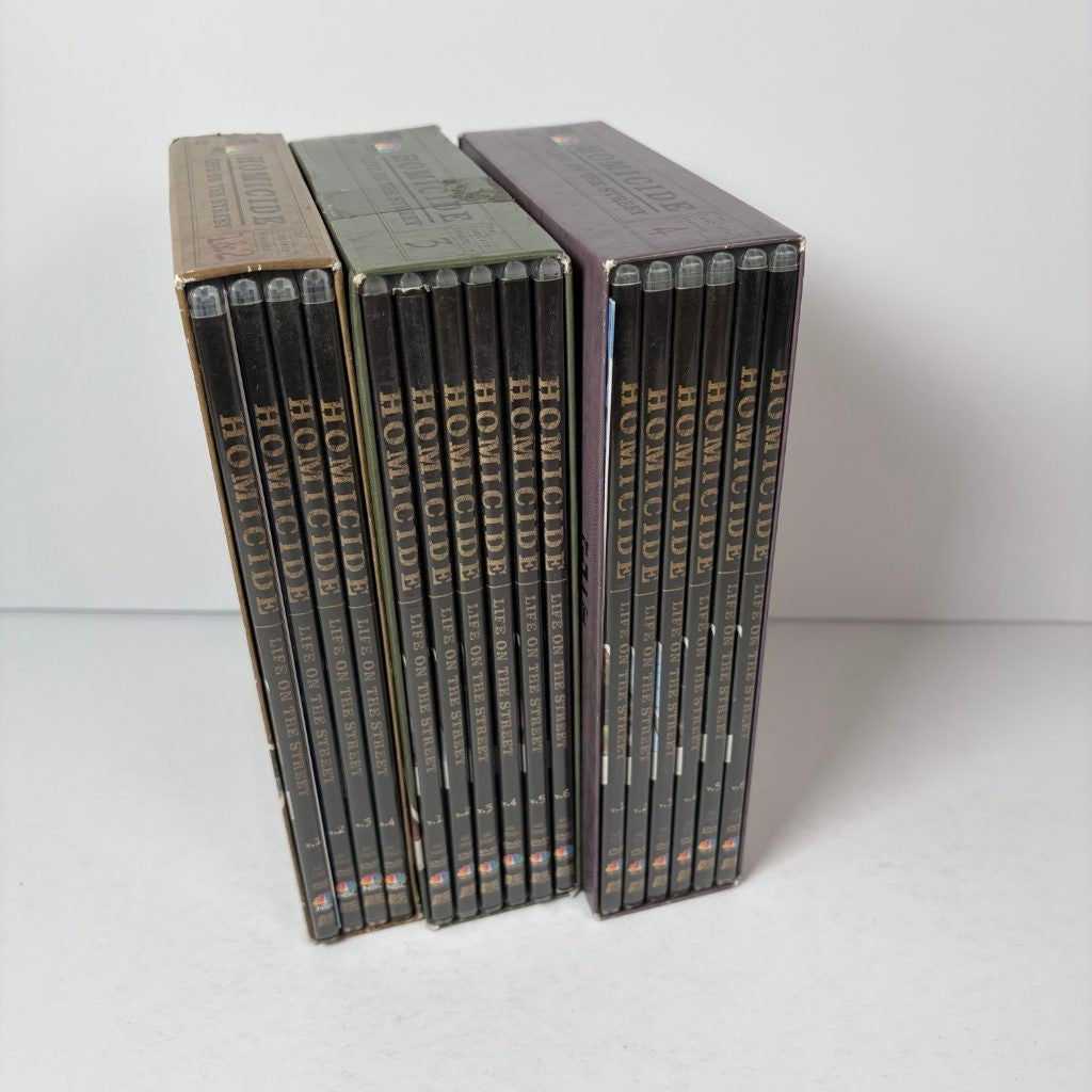 Homicide Life on the Street Seasons 1-4 1  2 3 4 DVD Box Set Lot A&E
