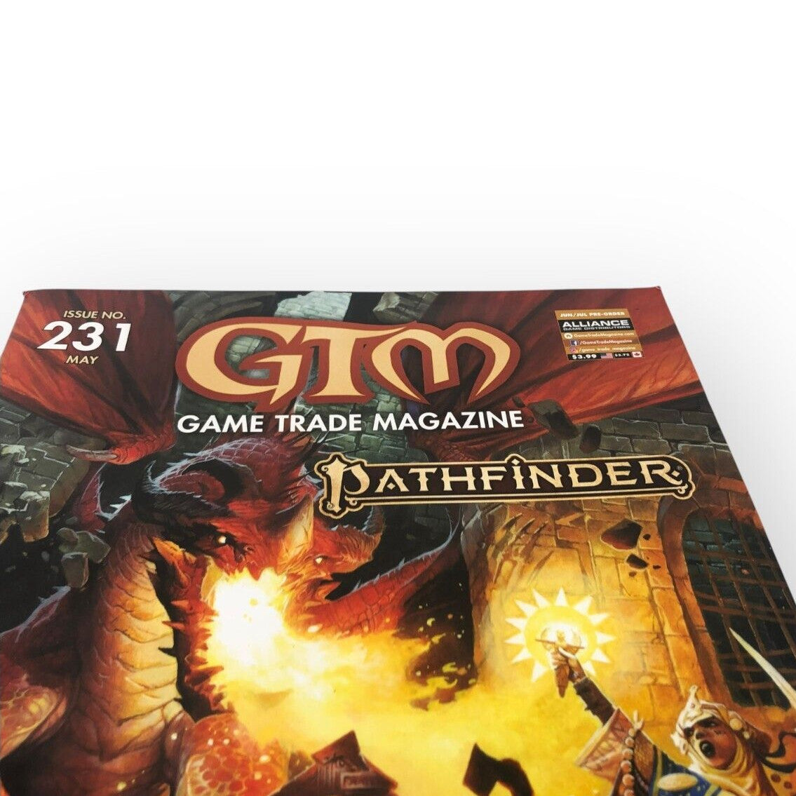 Game Trade Magazine GTM Issue #231 Pathfinder 2e Coverage & More
