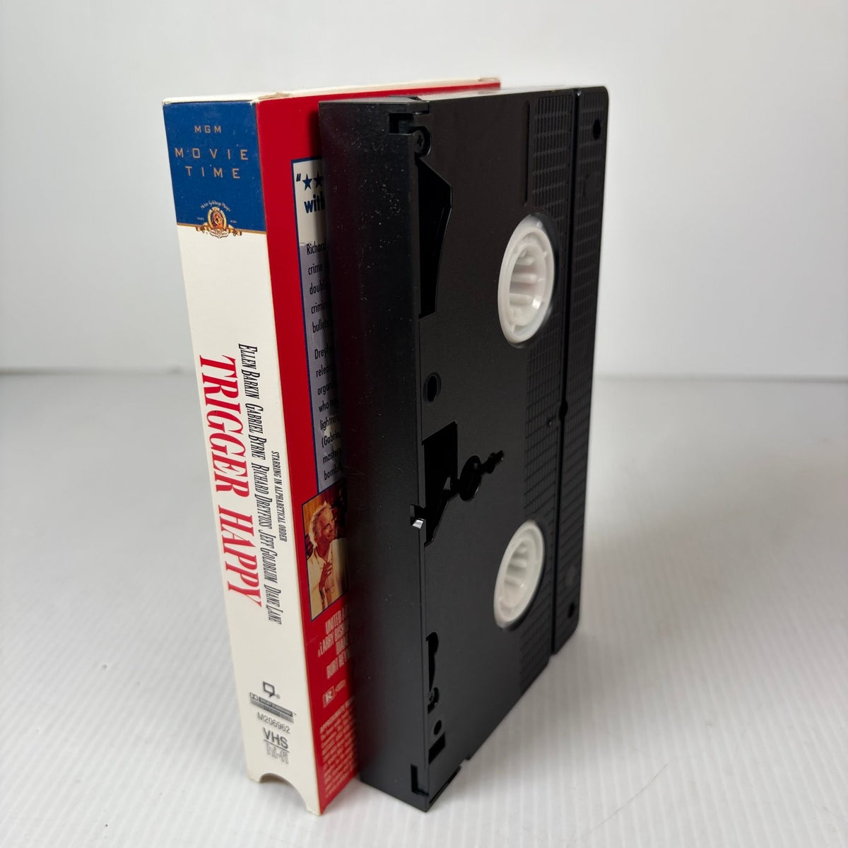 Trigger Happy VHS 1996 Comedy Richard Dreyfuss MGM Movie Time Film