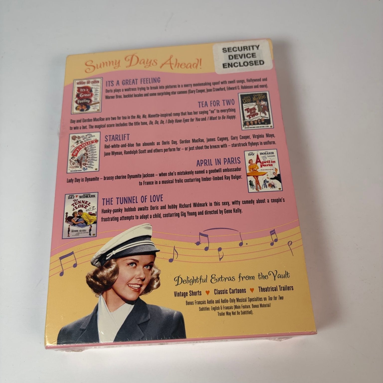 Doris Day Collection DVD TCM Spotlight It's a Great Feeling Tea for Two