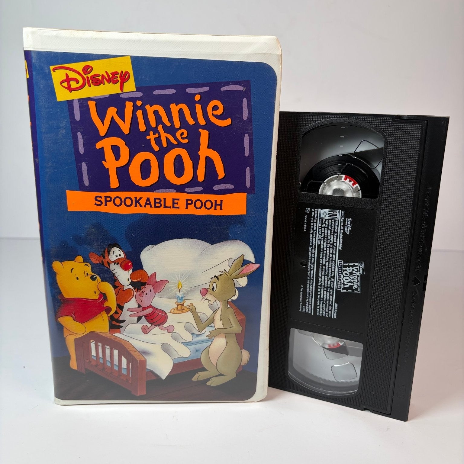Winnie the Pooh Spookable Pooh VHS 1996 Family Holiday Disney