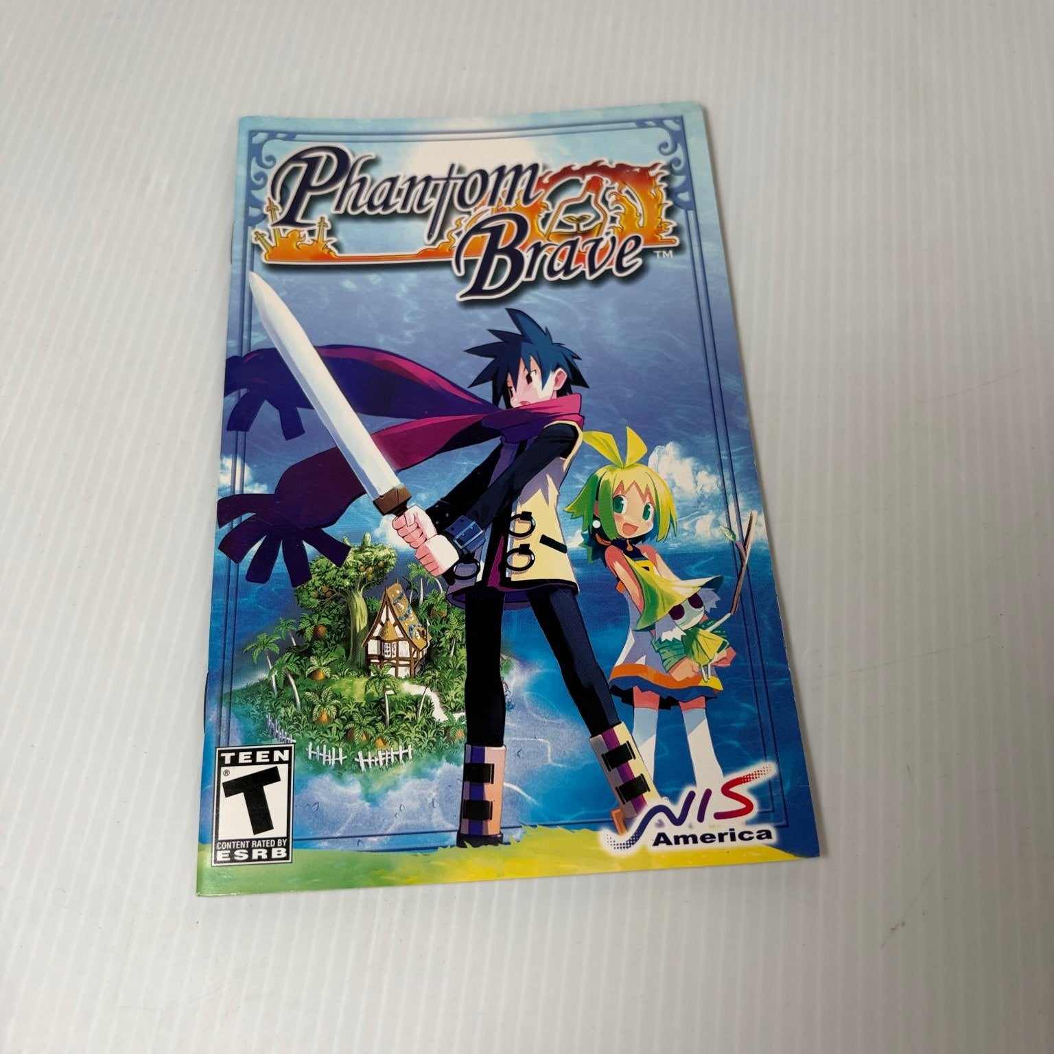 Phantom Brave Manual PS2 PlayStation 2 Original Instruction Booklet