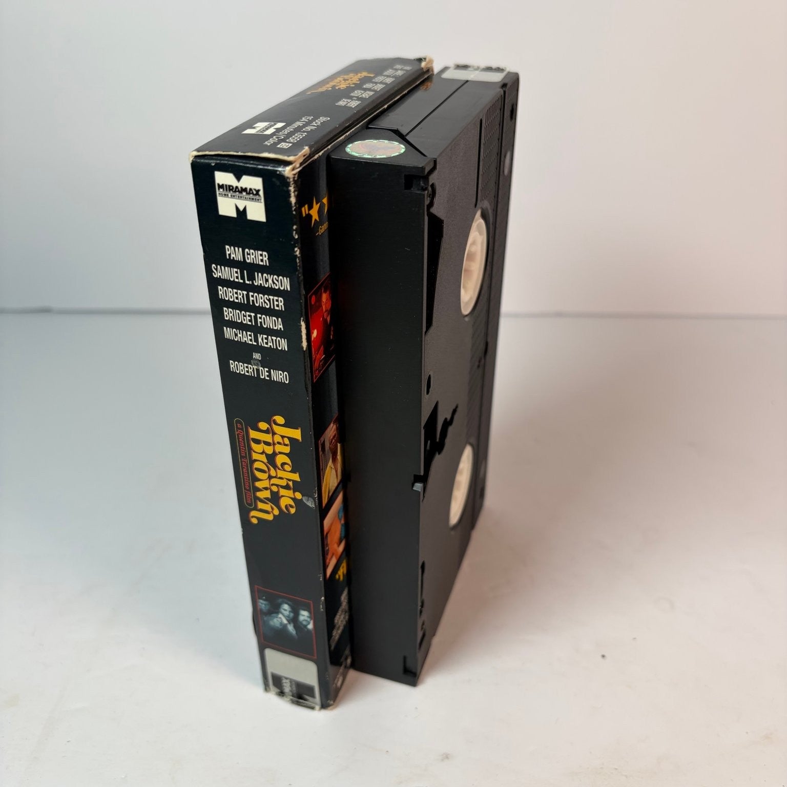 Jackie Brown VHS 1997 Crime Thriller Tarantino Miramax