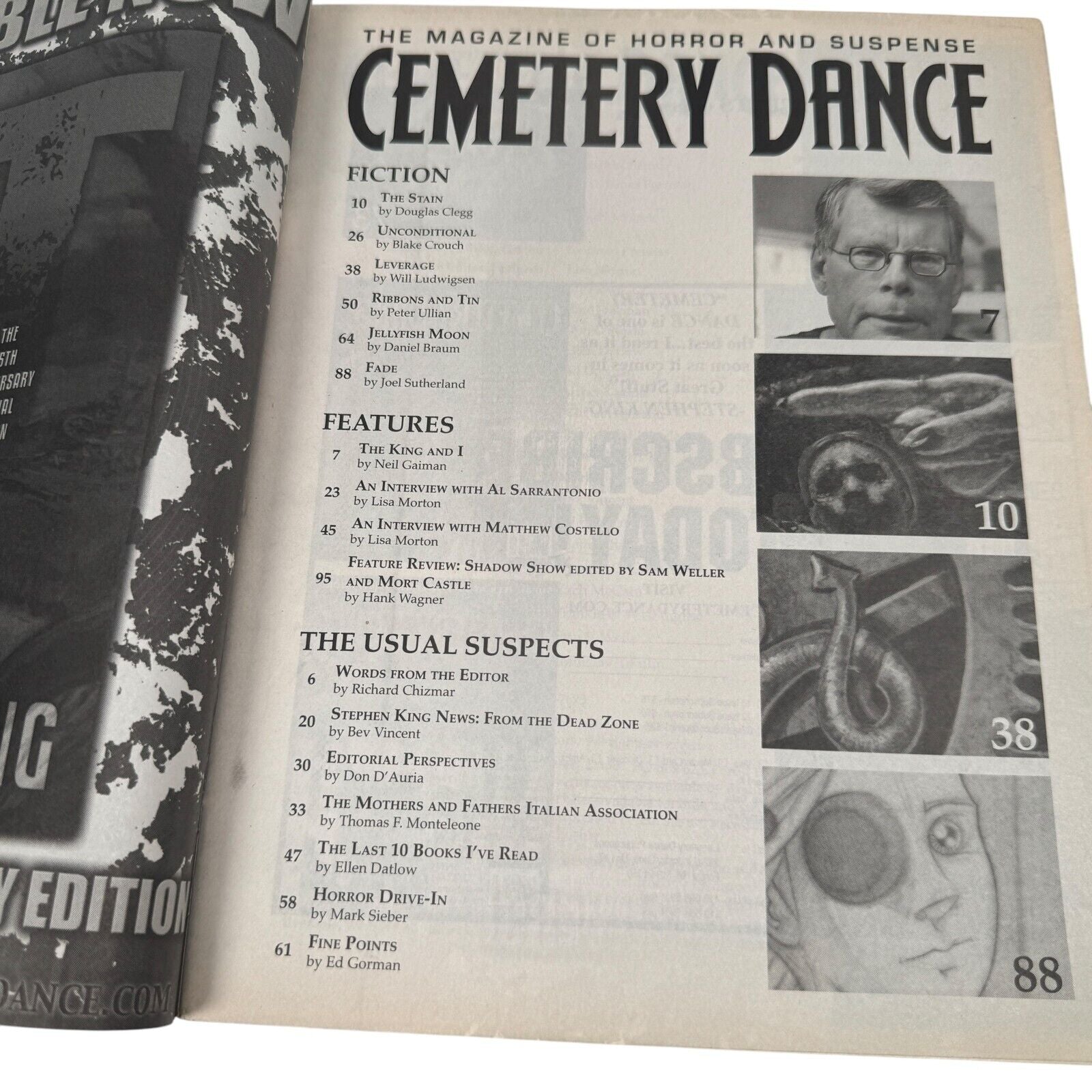 Cemetery Dance Magazine August 2012 #67 Ray Bradbury's Shadow Show VG