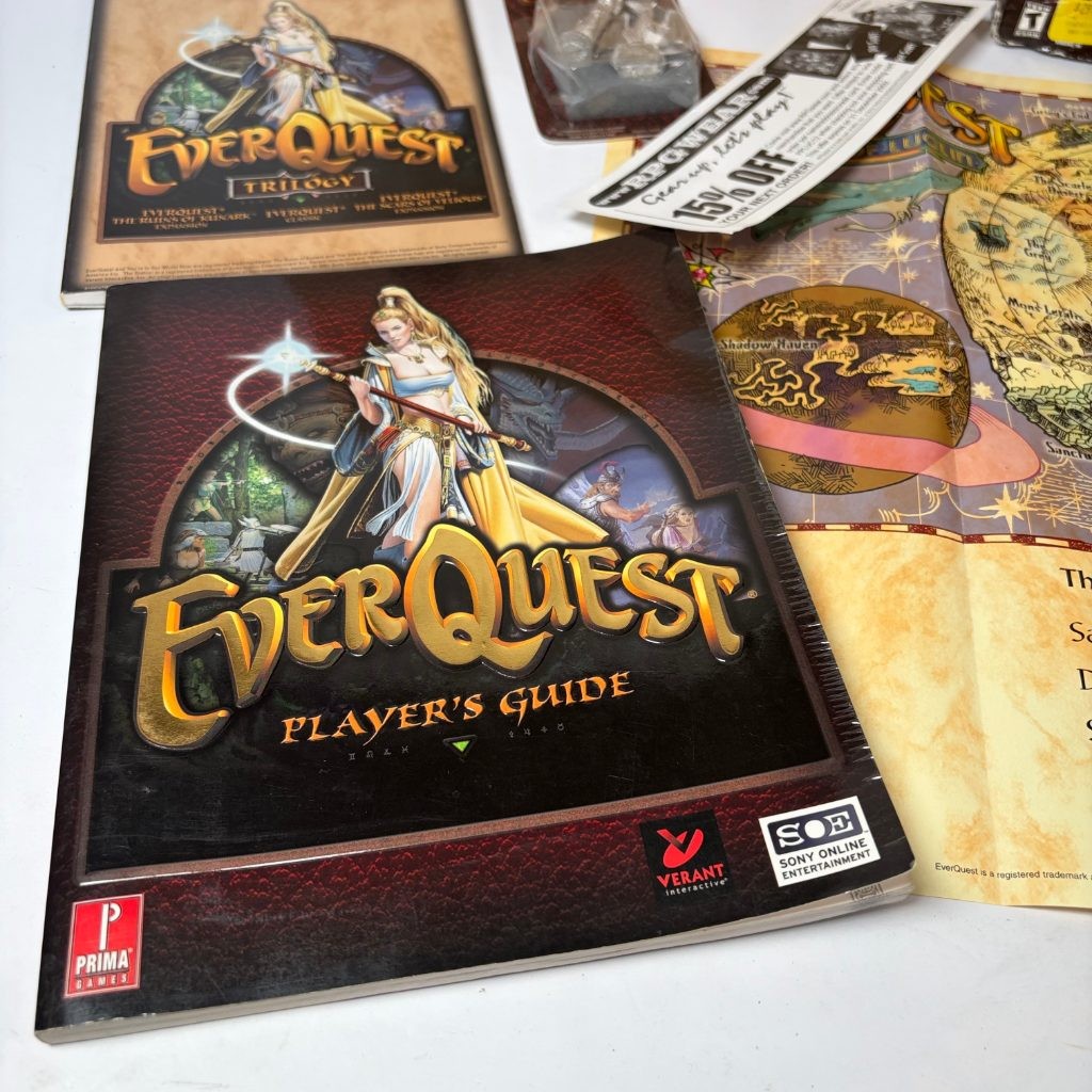 NO GAME EverQuest Trilogy Collector's Edition PC Big Box Extras Only Figurines