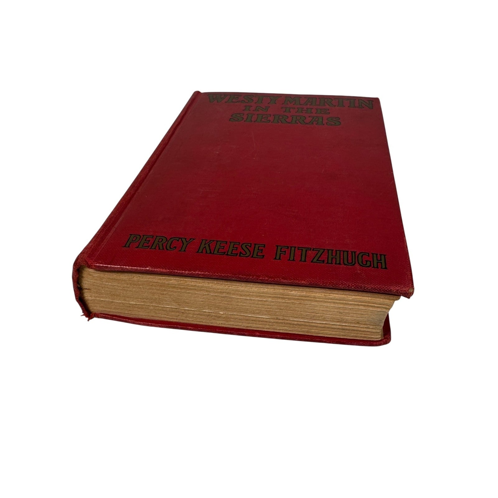 VTG 1931 Westy Martin in the Sierras Percy Fitzhugh Hardcover Rare 1st Print