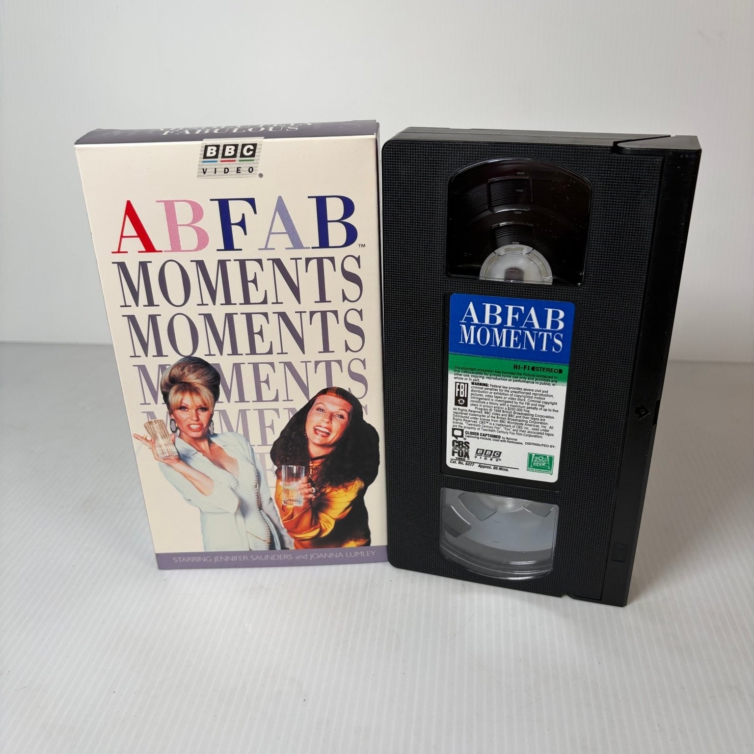 ABFAB Moments Absolutely Fabulous VHS 1998 Comedy Compilation BBC Video Fox