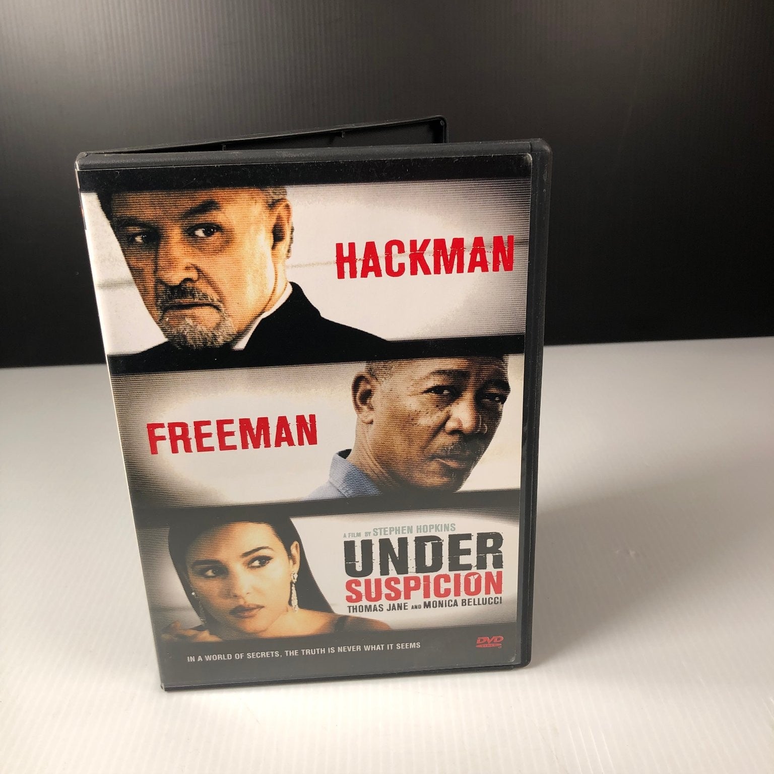 Under Suspicion DVD 1999 Hackman Freeman Monica Bellucci Thriller