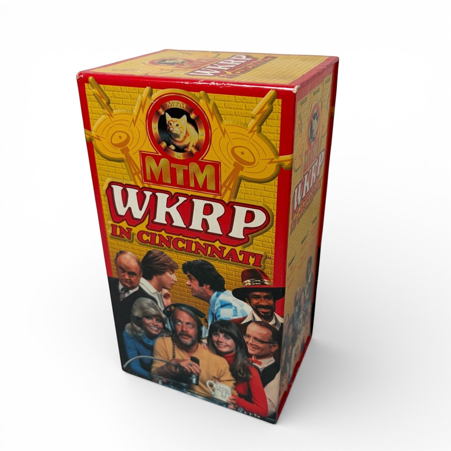 WKRP In Cincinnati VHS 1998 TV Series 3-Tape Box Set MTM New Video Group