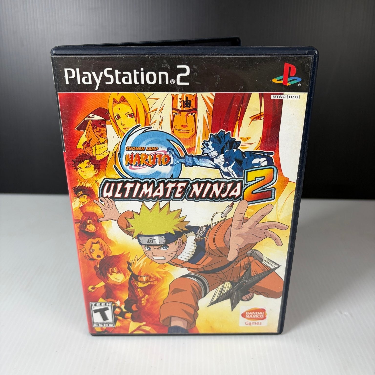 Naruto Ultimate Ninja 2 PlayStation 2 Video Game Fighting Complete CIB