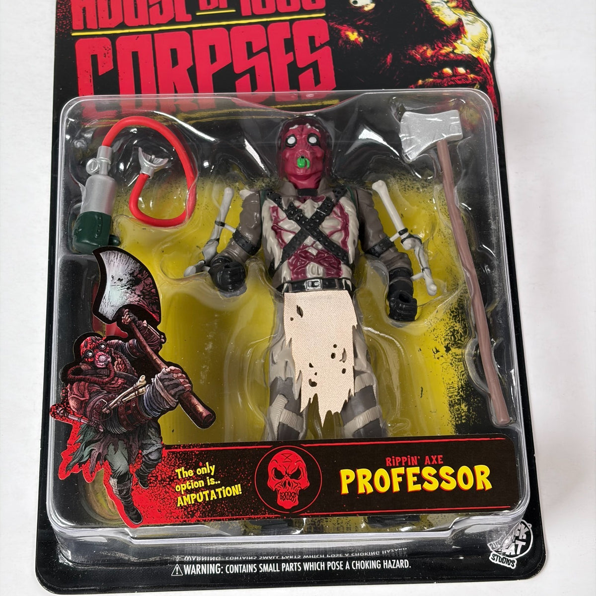 Trick Or Treat House of 1000 Corpses Rippin' Axe Professor Action Figure 2022